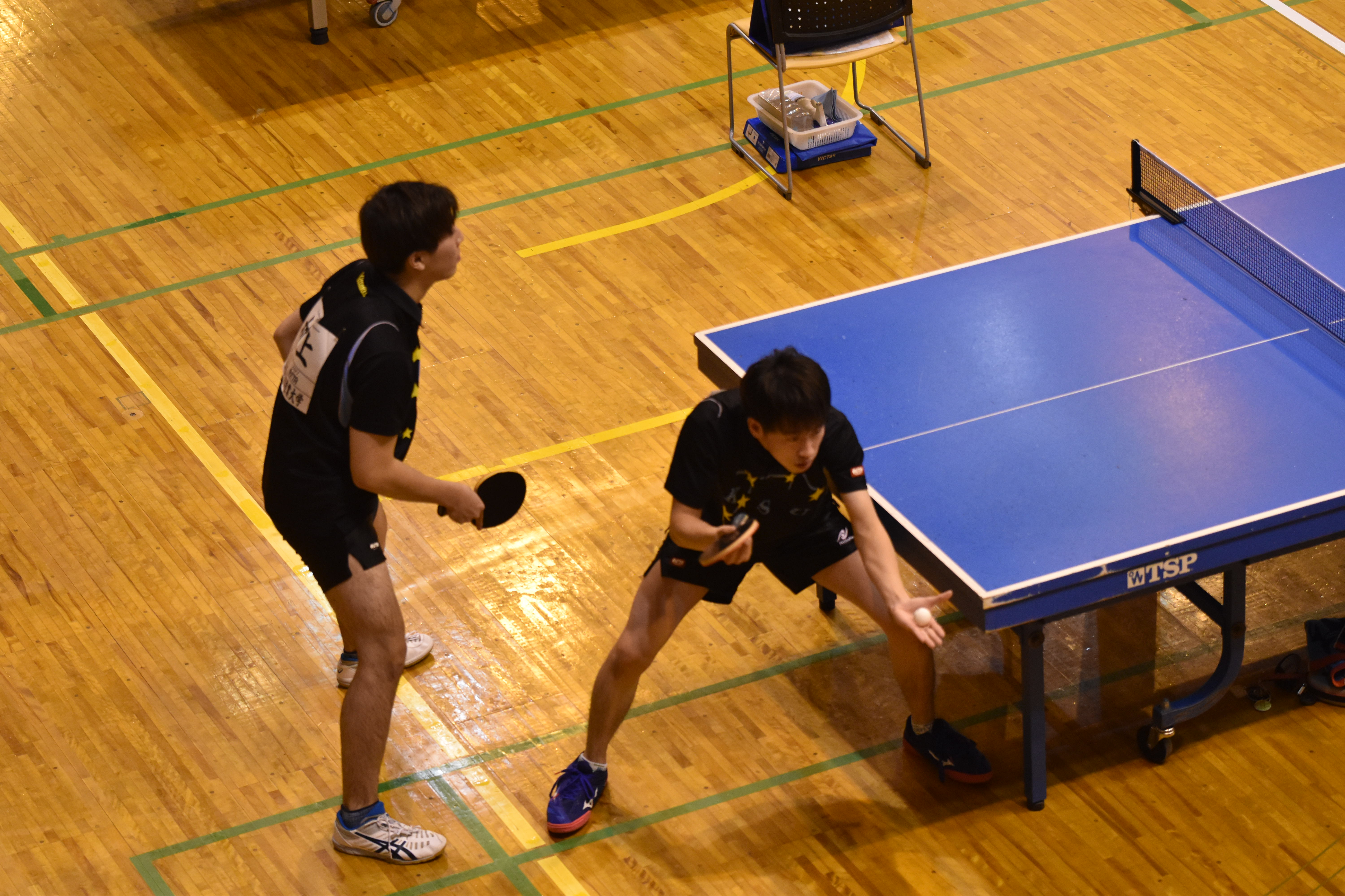 卓球部 関西インカレ ダブルスの部は男女ペアが４回戦進出 京産大アスレチック