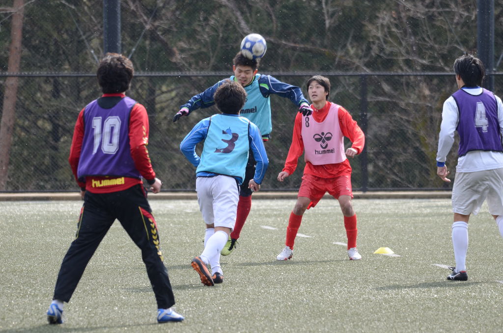 サッカー部 新チーム始動 京産大アスレチック サッカー部 新チーム始動 京産大アスレチック