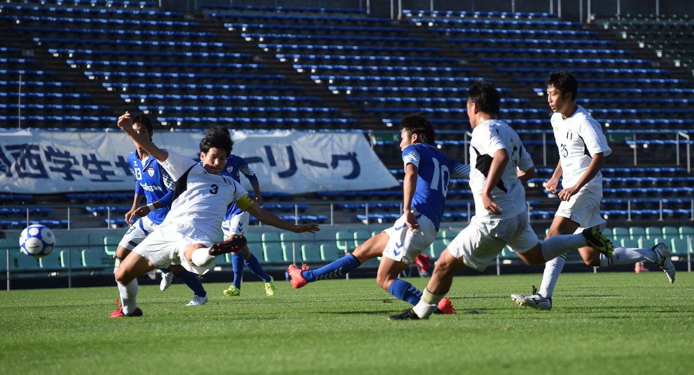 サッカー部 エース 木匠の得点で逆転 京産大アスレチック