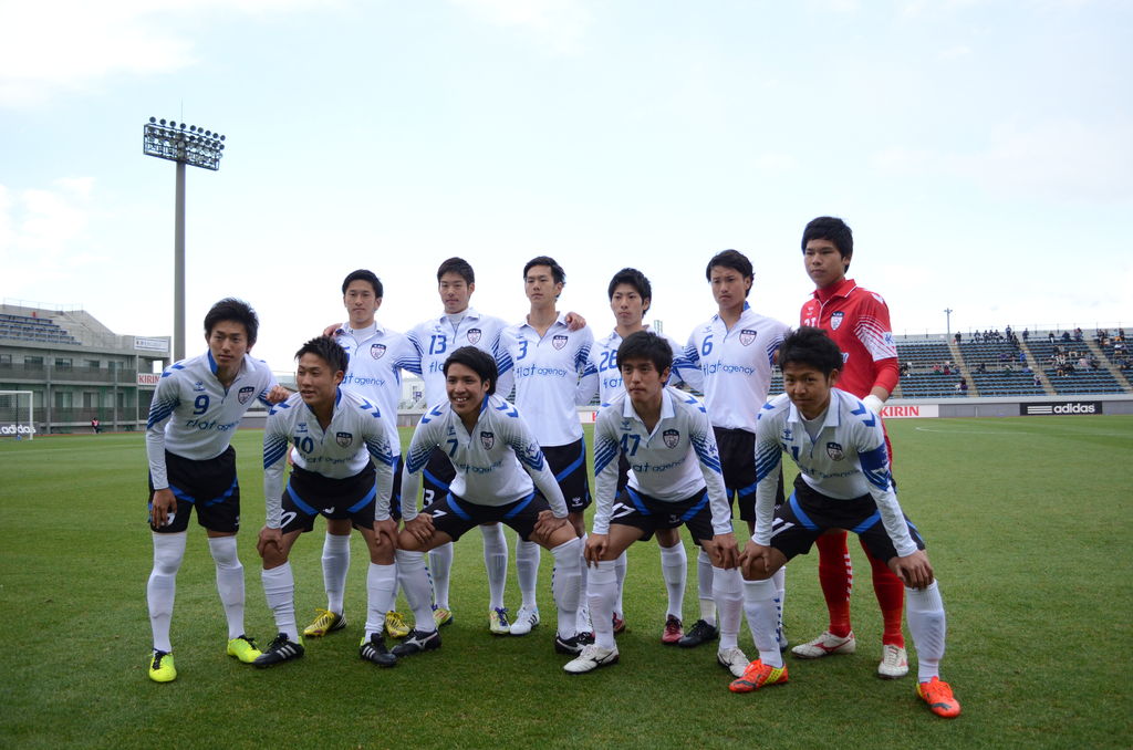 サッカー部 優勝候補相手に白星 京産大アスレチック