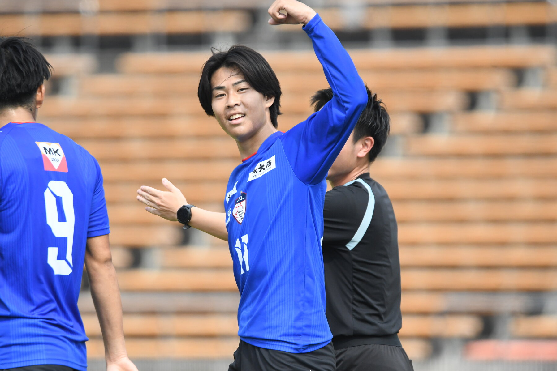 サッカー部】高川諒希の2戦連続弾も、同志社大の攻撃を退けられず