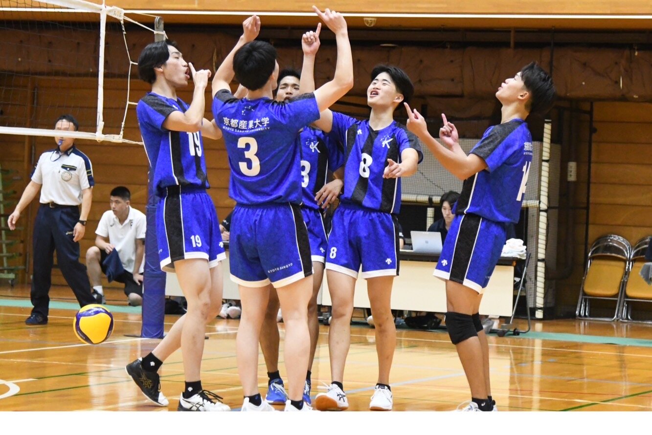 男子バレーボール部】秋季リーグ第2日vs立命館大学 前回に続き
