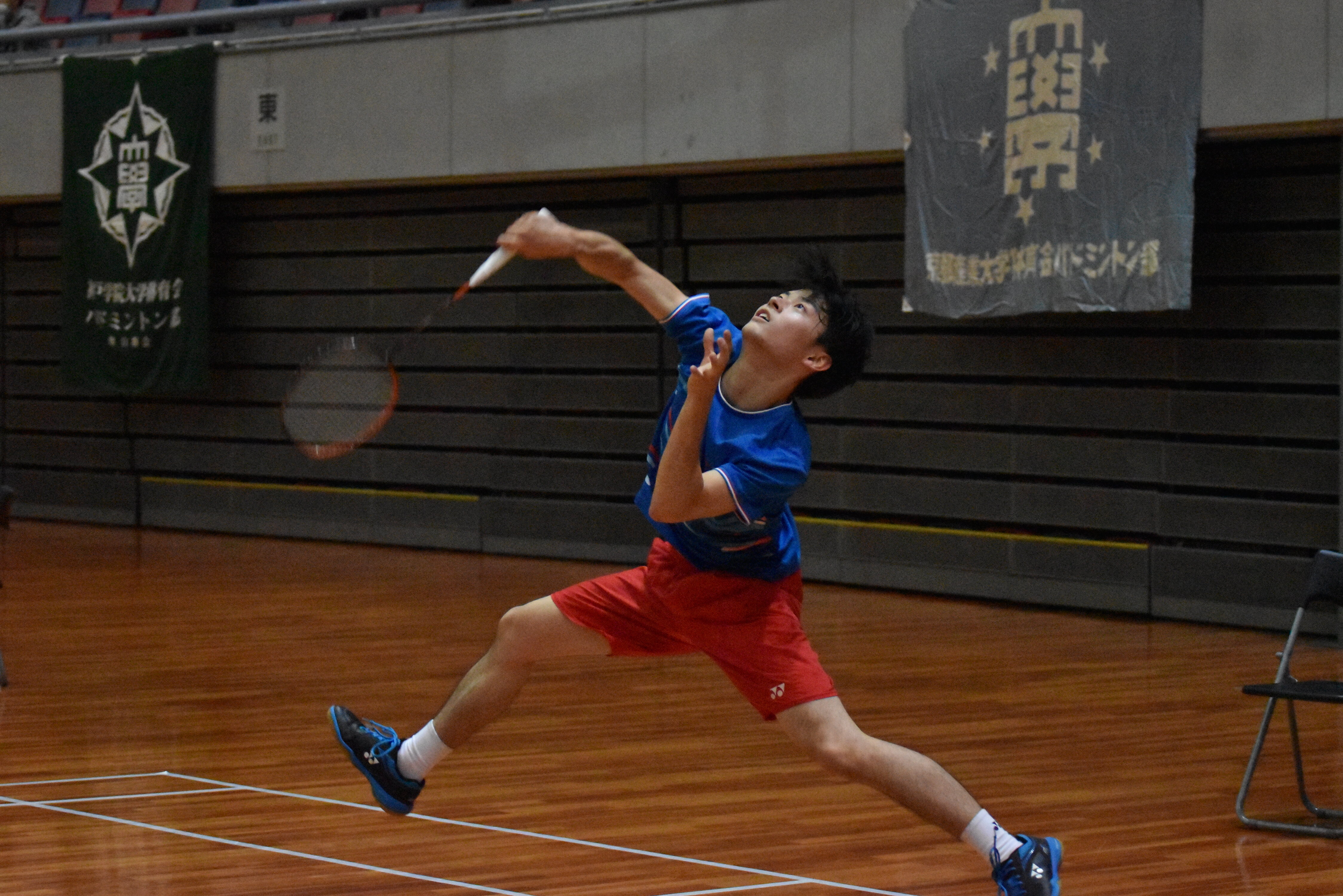 バドミントン部】柏原がベスト16進出！ 関西学生新人戦大会男子