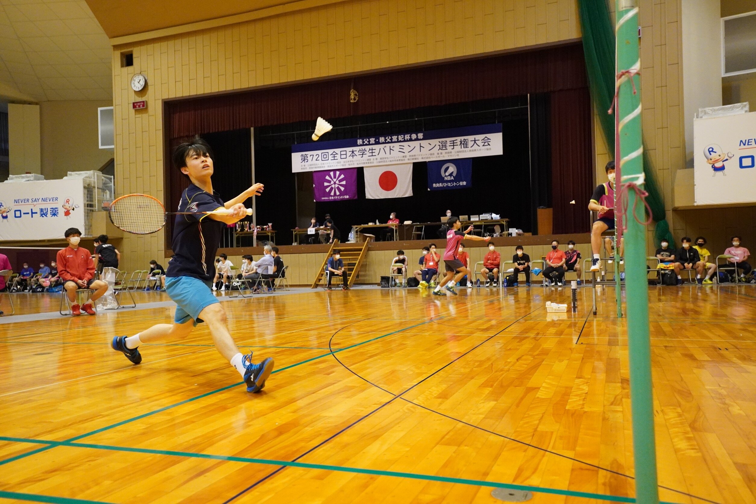 バドミントン部 男子】インカレ団体初戦。3-0で香川大に勝利 : 京産大