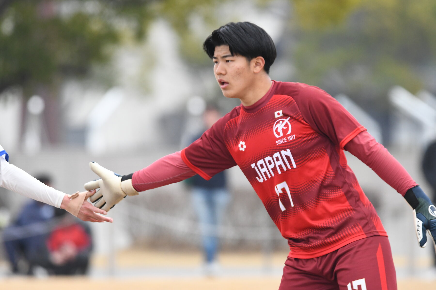 サッカー部】日本高校選抜・GK岩瀬颯(3年＝興国高)がプレーオフ選抜 