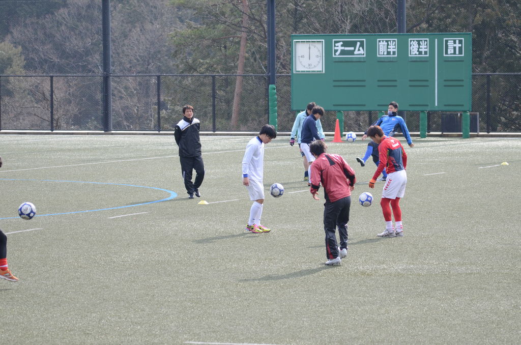 サッカー部 新チーム始動 京産大アスレチック