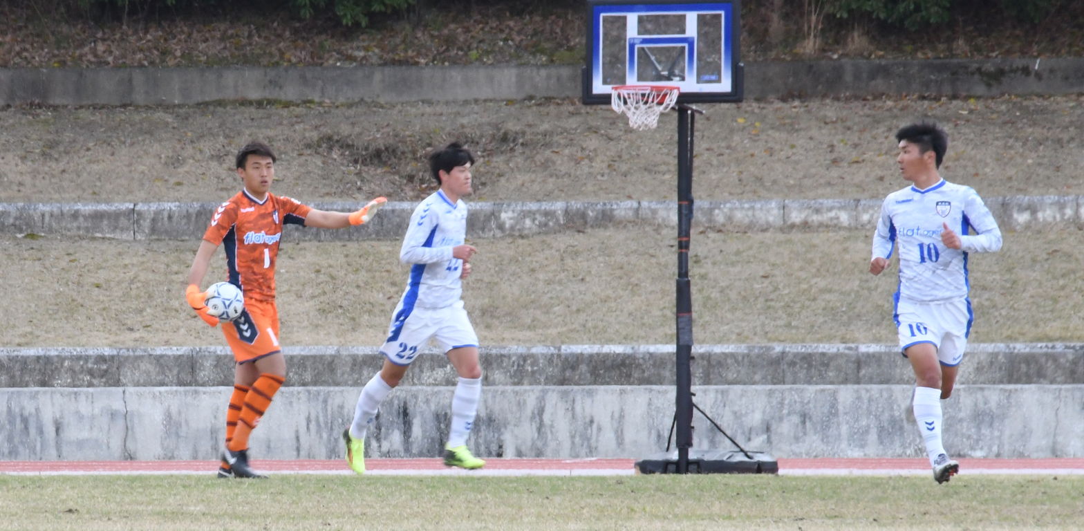 サッカー部 リーグ開幕 阪南相手にドロー 京産大アスレチック