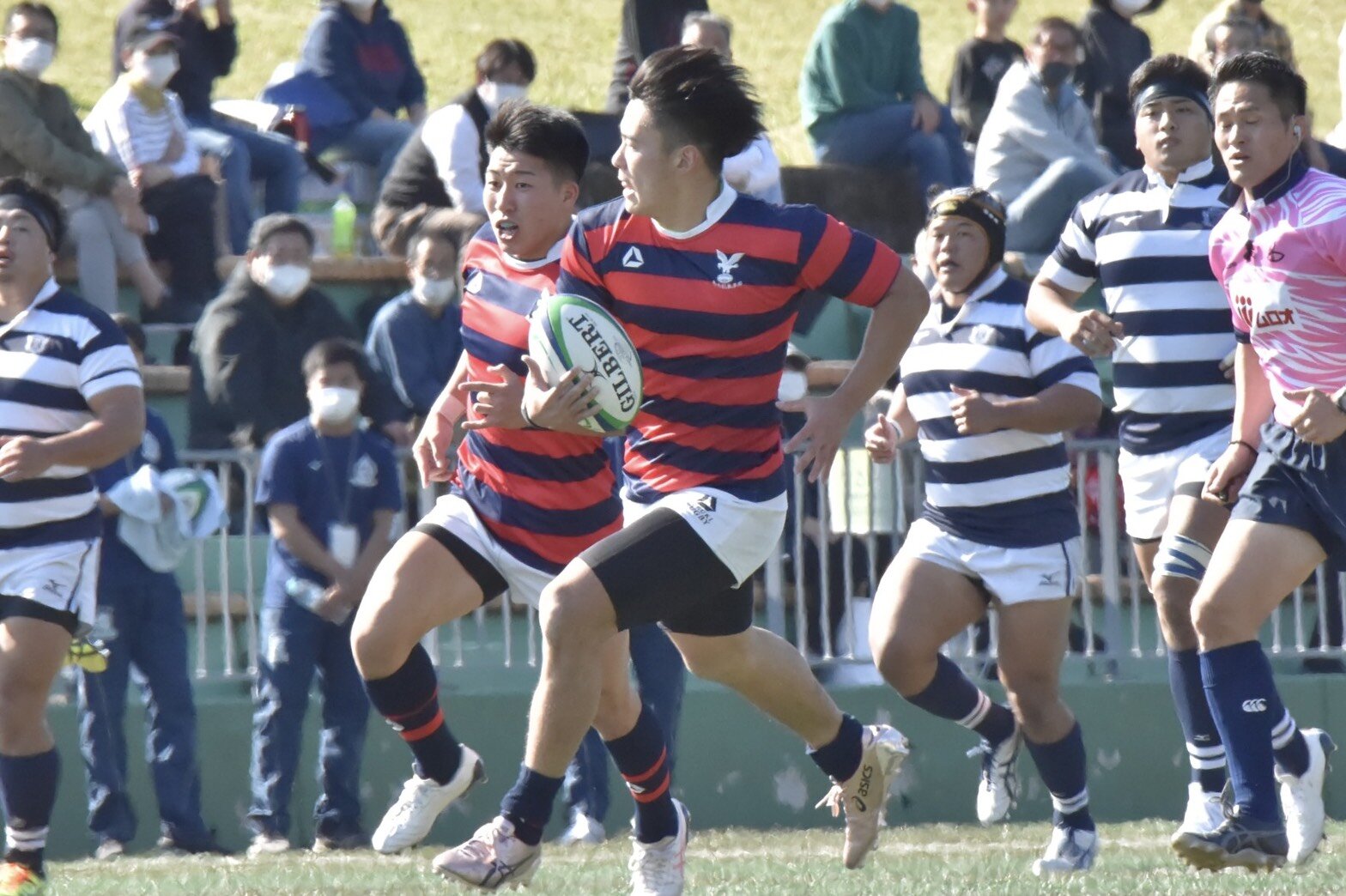 ラグビー 部 関西大に快勝 全国に王手 京産大アスレチック