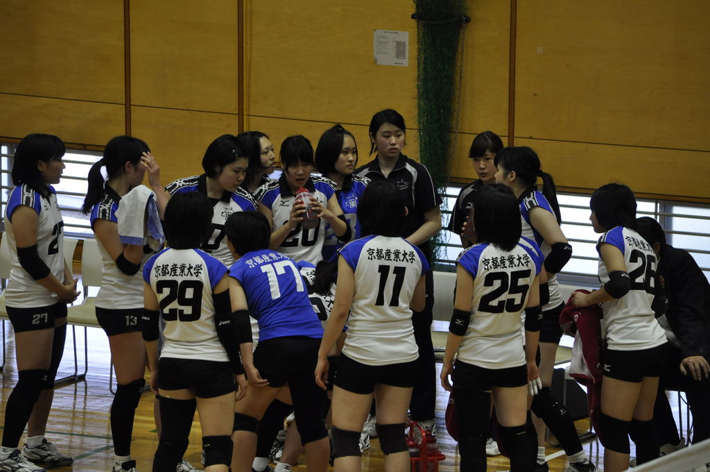 女子バレーボール部 京産大アスレチック