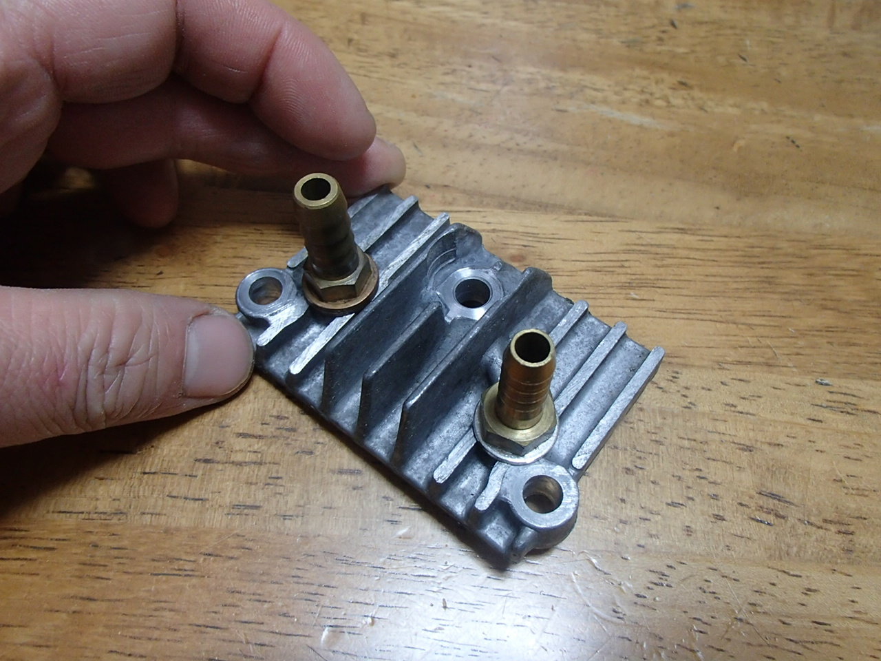 モンキーのオイルクーラー買う前にまずは純正部品のビッグフィン★6V・12Vどちらも取付可能です★ | バイク オイルクーラーキット 4段タイプ オイルクーラー 新品