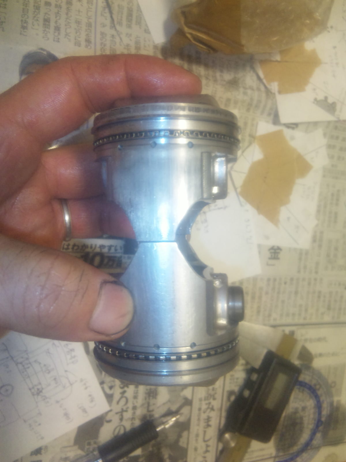 早矢仕　R889ピストン　刻印エックス5　新品　モンキー　51mm 84,6cc 早矢仕 R889 ボアアップ ピストンクリアランス | めがねのブログ