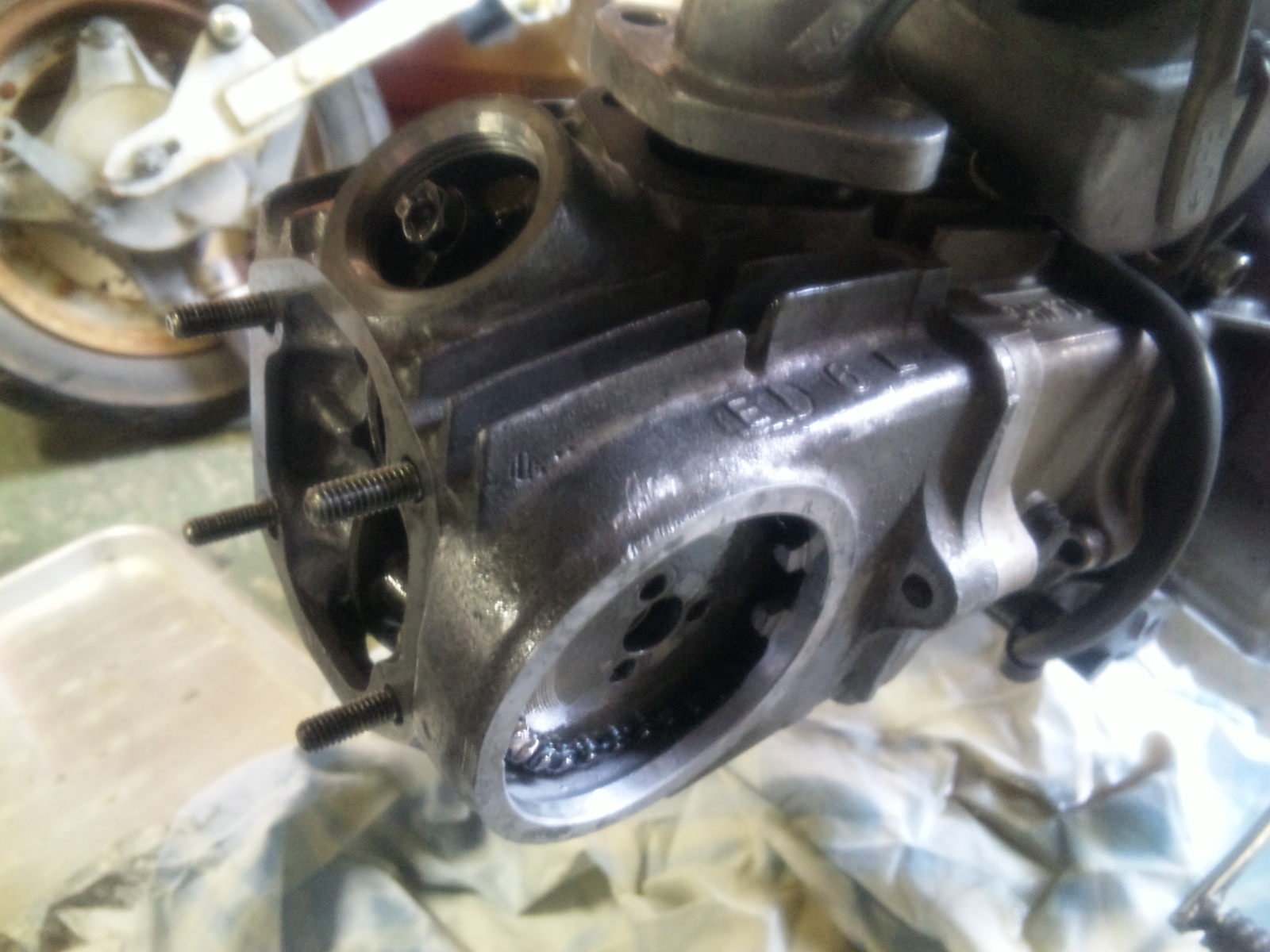 どんぐりさんのダックス70ヘッド検証と修正～試運転～ : ksyellowmonky