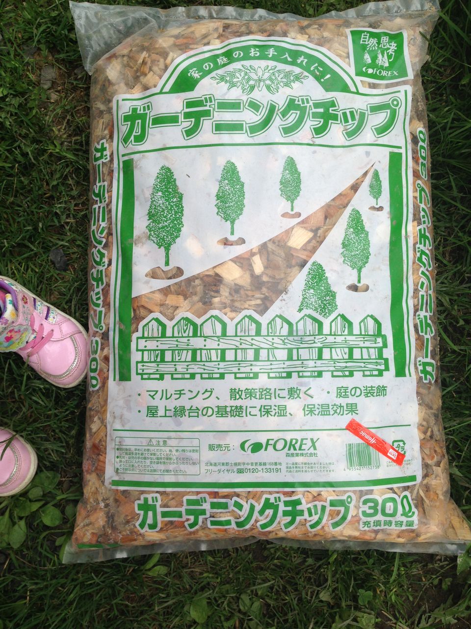 家庭菜園 北海道発 ブルーベリー 土とウッドチップを撒く 道産子サラリーマンの北海道生活を楽しむ方法