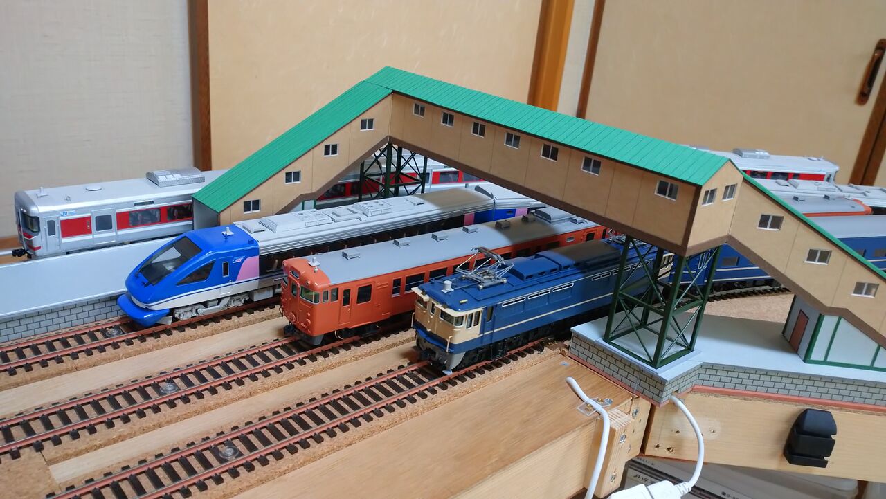 HOゲージ 跨線橋 HOゲージ 1/80・1/87スケール】 情景シリーズ 【跨線橋】 sankei