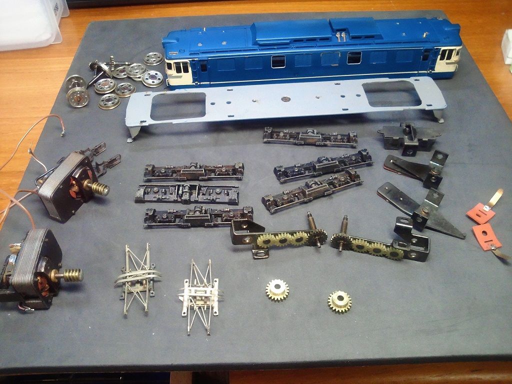 EF60 46年目の復活記（Vol.1） : カズさんの鉄道模型製作の日々