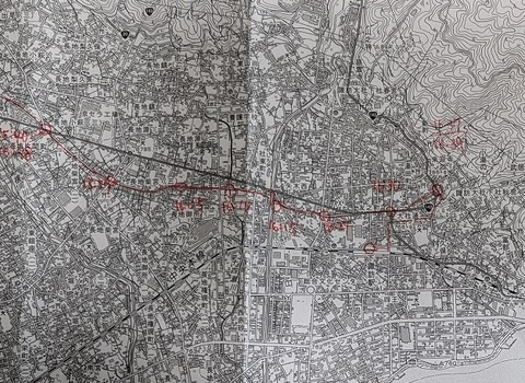306_地図(ローソン岡谷小萩店～下諏訪駅)