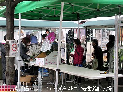 ３４５８・曳舟川通り・マンション・イーストコア壱番館前広場