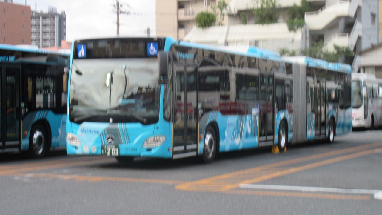 西鉄バス北九州 小03 青柳車両庫 トキ鉄新潟バス