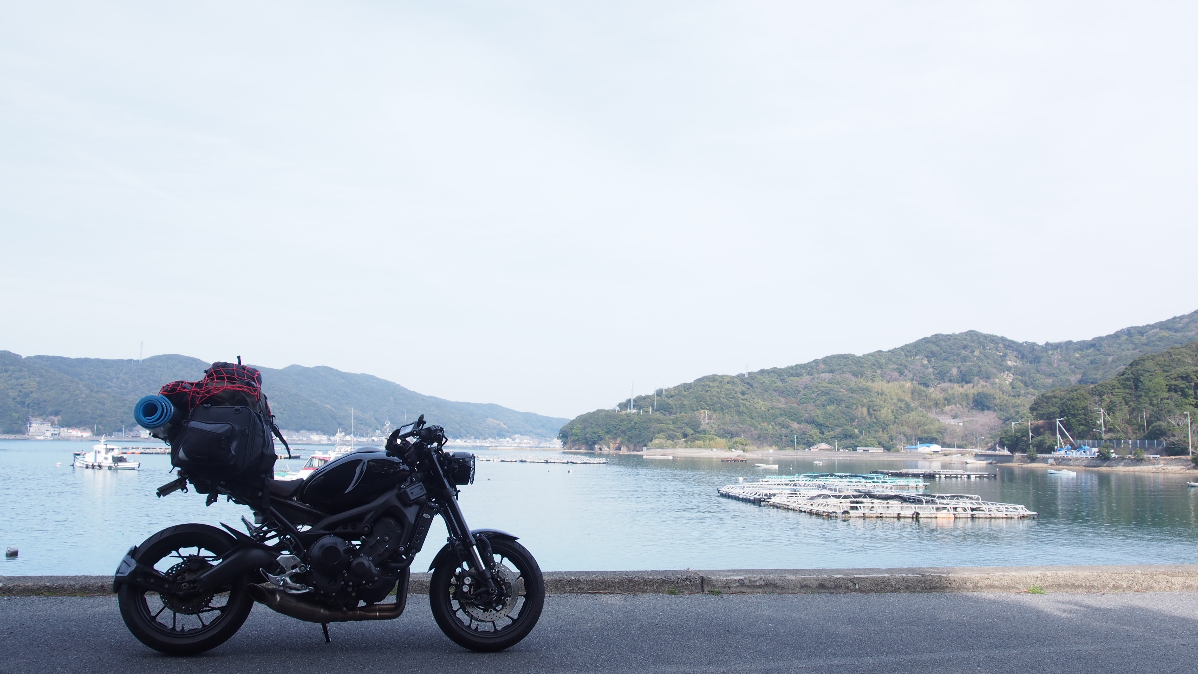 2日目 18年03月11日 04月05日東京から屋久島へキャンプツーリング 四国編 徳島着 Xsr900 Dtracker125 Touring Report