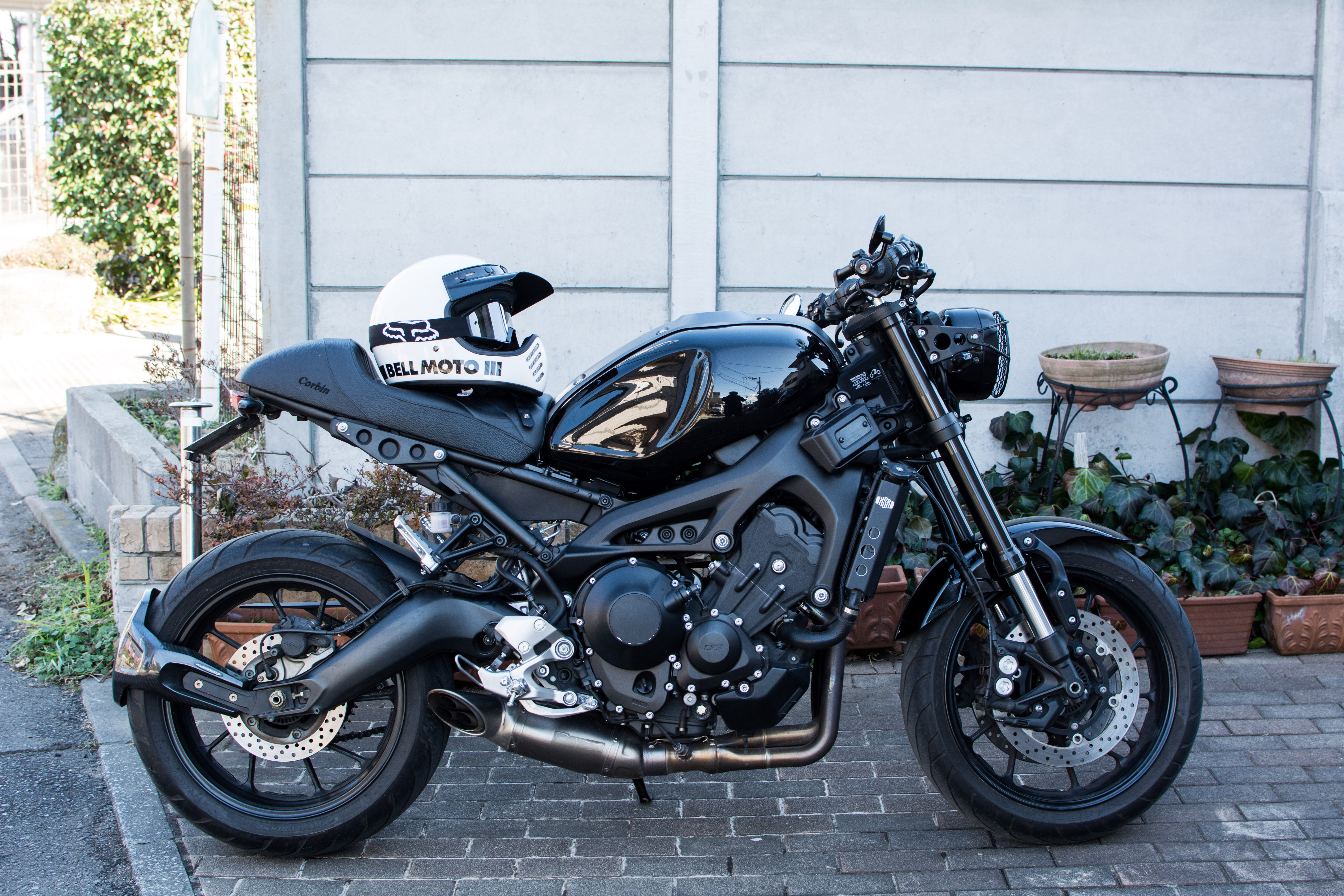 Xsr900をカスタム ブラックに塗装してもらいました Xsr900 Supercub50 Touring Report Xsr900をカスタム ブラックに塗装してもらいました Xsr900 Supercub50 Touring Report