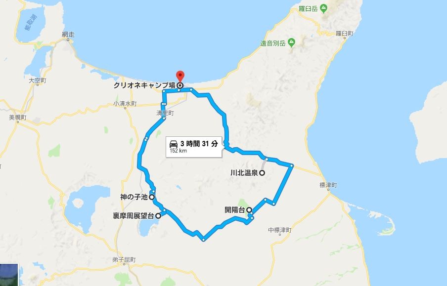 8日目 18年07月09日 08月03日北海道１ヶ月間のキャンプツーリング 斜里 クリオネ Xsr900 Supercub50 Touring Report