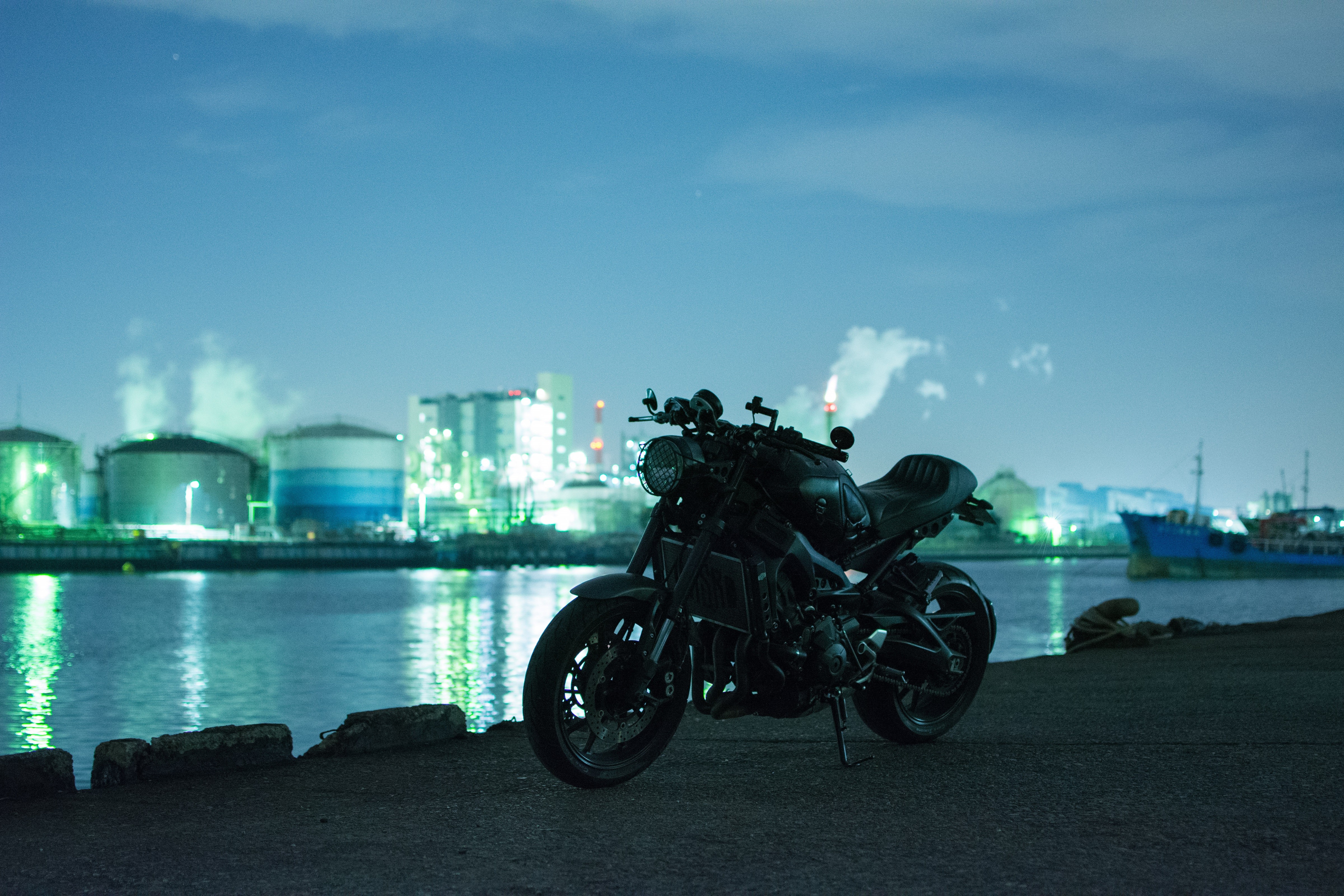17年11月30日 12月03日川崎工場でバイクと工場夜景を撮影 Xsr900 Supercub50 Touring Report 17年11月30日 12月03日川崎工場でバイクと工場夜景を撮影 Xsr900 Supercub50 Touring Report