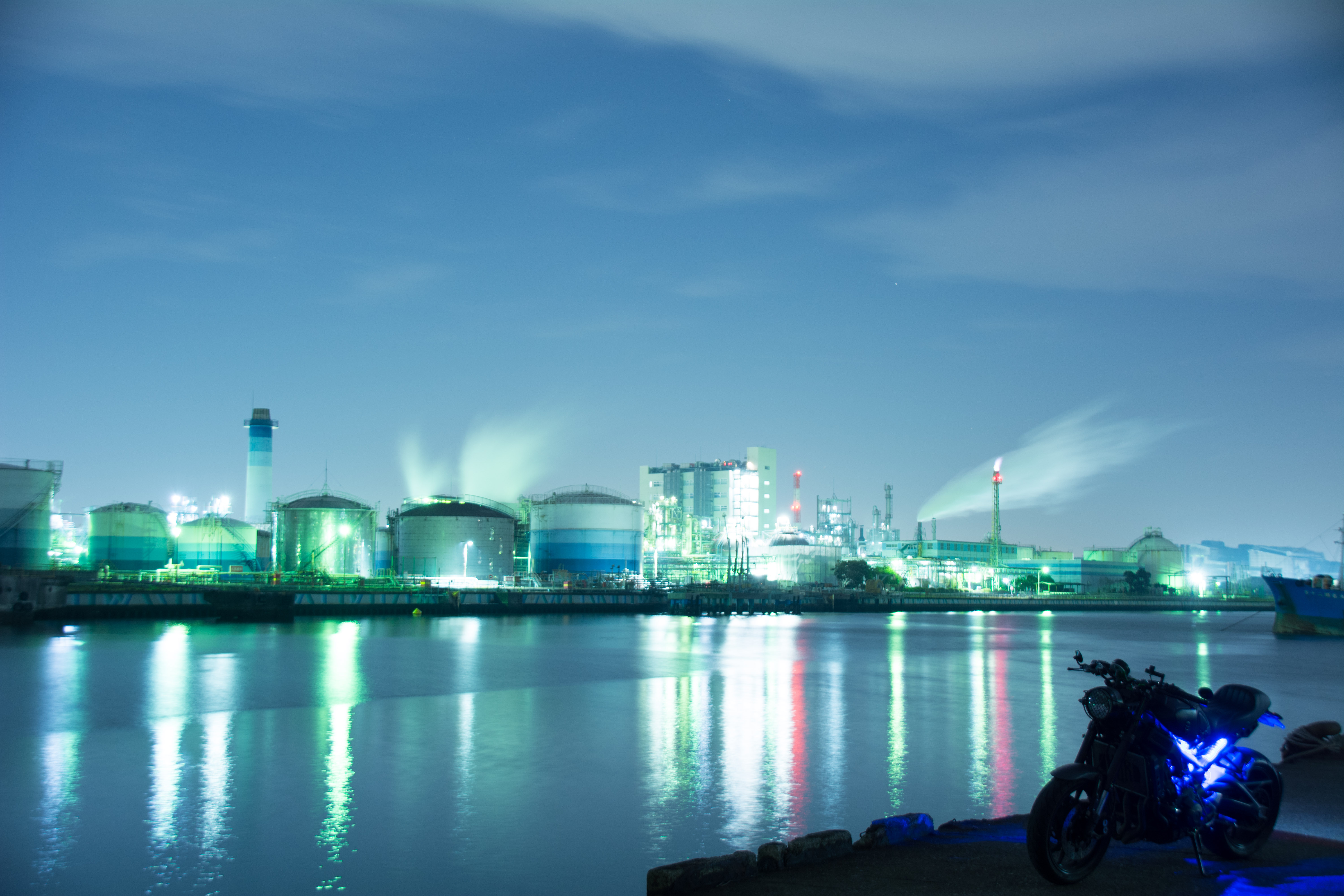 17年11月30日 12月03日川崎工場でバイクと工場夜景を撮影 Xsr900 Supercub50 Touring Report 17年11月30日 12月03日川崎工場でバイクと工場夜景を撮影 Xsr900 Supercub50 Touring Report