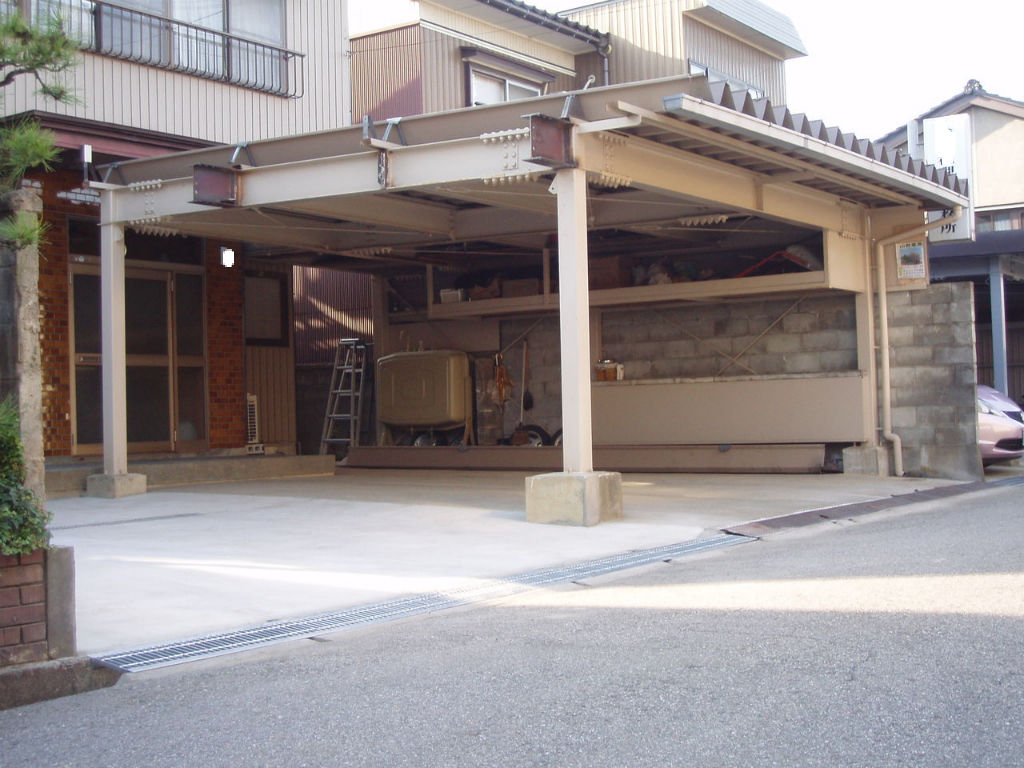鉄骨車庫 増築工事 其の2 完成しました 株式会社 窪製作所代表ブログ