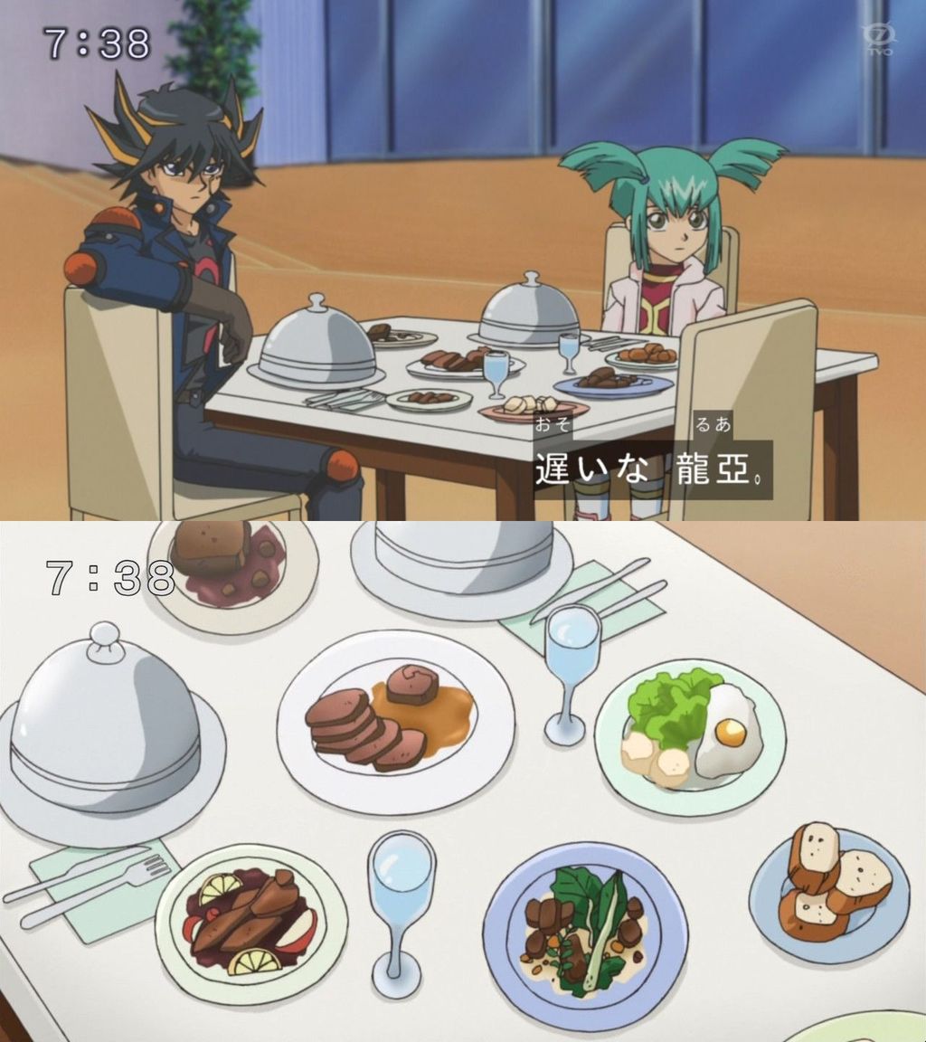 遊戯王 食事シーンは豊富 デュエル飯 遊戯とヴァンガード