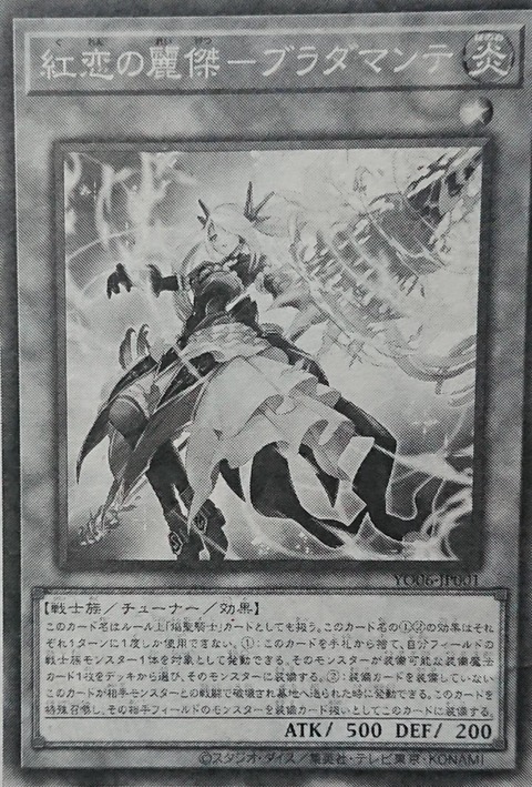 遊戯王OCGストラクチャーズ6巻「紅恋の麗傑-ブラダマンテ」付録 遊戯王OCGストラクチャーズ6巻「紅恋の麗傑-ブラダマンテ」付録