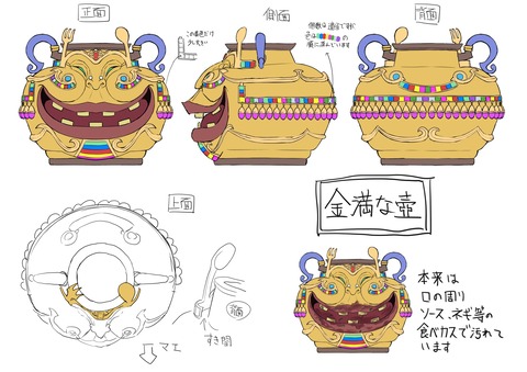 金満な壺 設定画