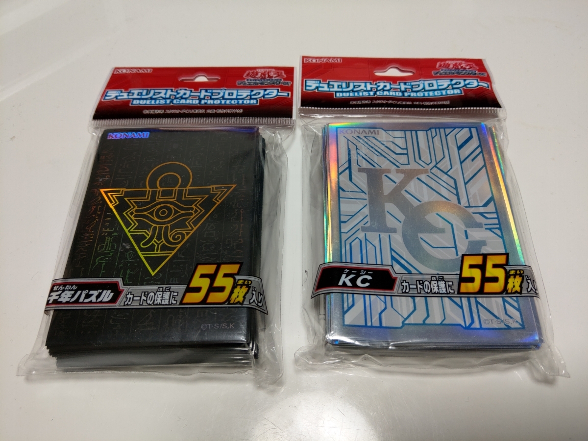 遊戯とヴァンガード : 遊戯王最新情報 デュエリストカードプロテクターセット「千年パズル/KC」のデザインが判明！フラゲ