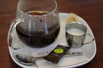 コピスガーデン内にあるカフェ「イート&グリーンカフェ」のドリンク
