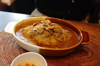 鎌倉にあるカレー屋さん「コペペ」のきのこのクリームカレー