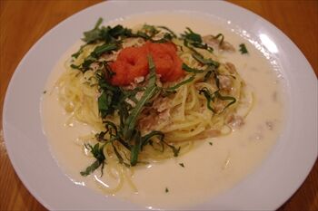 横浜綱島にあるパスタのお店「いたり家」のパスタ