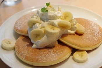 横浜元町・中華街にある「パンケーキ・リストランテ」のパンケーキ