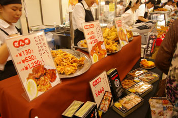 そごう横浜店の北海道物産展の会場