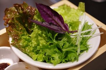 川崎武蔵小杉にあるお好み焼き屋「ぎゅんた」の野菜