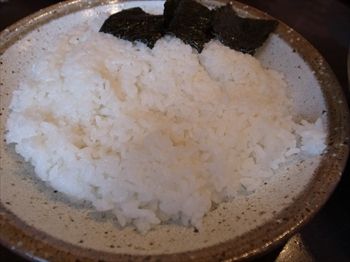 横浜綱島にあるスープカレーのお店「らっきょ&Star」のライス