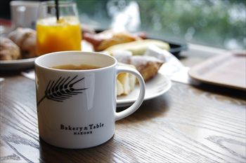 箱根にあるカフェ「ベーカリー&テーブル」のドリンク