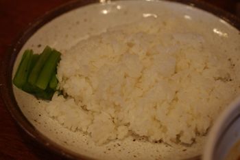 横浜綱島にあるスープカレーのお店「ハンジロー」のライス