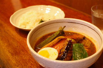 横浜綱島のスープカレーのお店「ハンジロー」のスープカレー