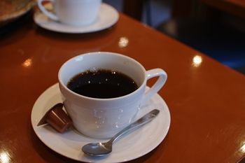 横浜菊名にあるとんかつ屋さん「とんかつ かつき」のコーヒー