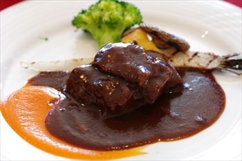 横浜市金沢区にあるレストラン「リューバンカフェ」のランチ