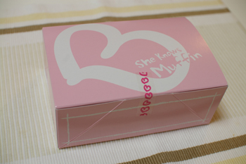 横浜相鉄ジョイナスのShe Knows Muffinの箱