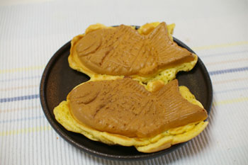 トレッサ横浜で買う鯛焼き「おめで鯛焼き本舗」の鯛焼き