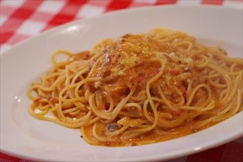 横浜妙蓮寺にあるイタリアン「レストラン ブー」のパスタ