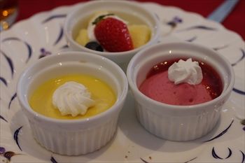 横浜市金沢区にあるレストラン「リューバンカフェ」のデザート