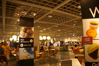 北欧インテリアのお店「IKEA 港北」のレストラン