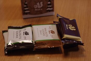 横浜高島屋にある木の実のスイーツ専門店「Noix(ノワ)」のお菓子